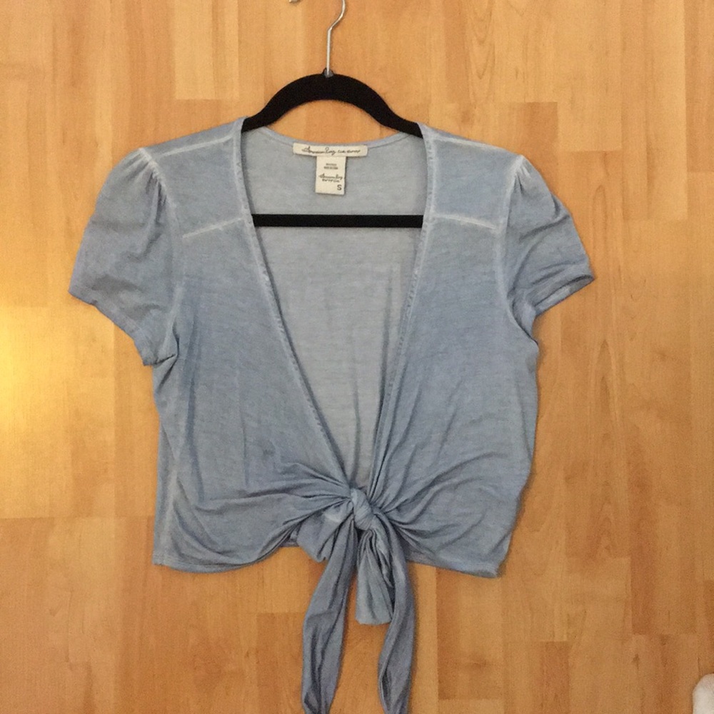 Super cute tie top